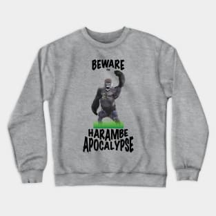 Harambe Apocalypse - Zombie Gorilla Crewneck Sweatshirt